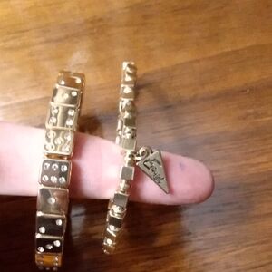 Erimish Gold Bracelet Set with Charm